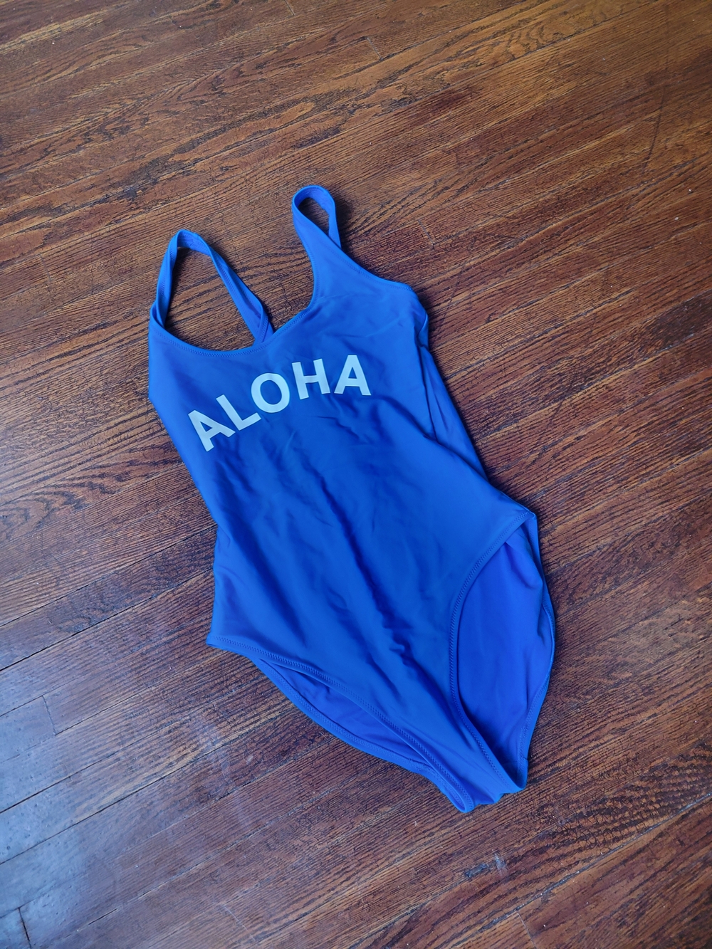 Old Navy Aloha One Piece Swimsuit Women’s Resort Beach Wear Soft Stretch Sz S - Picture 3 of 16